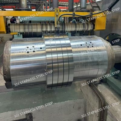 ASTM A666 301 Full Hard Stainless Steel Strip High Strength Cold Rolled Strips for Automotive Parts
