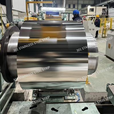SUS301 Full Hard Stainless Steel Strip Stock Thin Gauge Strips with Exceptional Durability & Formability