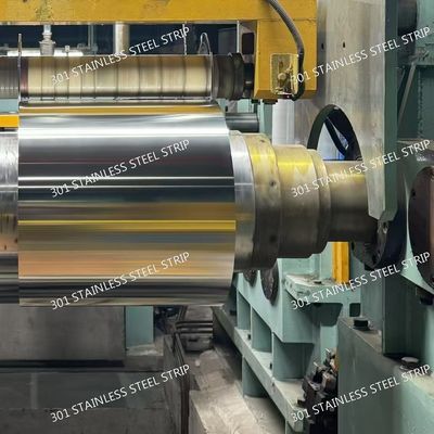 SUS301 Full Hard Stainless Steel Strip Stock Thin Gauge Strips with Exceptional Durability & Formability