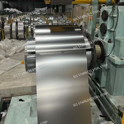 301 Half-Hard Stainless Steel Strip ASTM A666 Compliant | Precision Cold Rolled