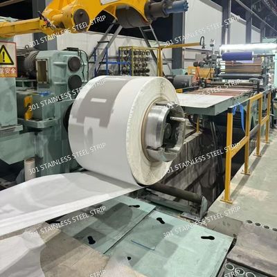 301 Stainless Steel Strip Half Hard Temper | Cold Rolled, 0.1mm-3.0mm Thick x 10mm-500mm Width