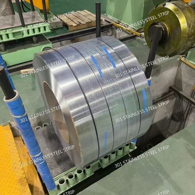 AISI 301 Stainless Steel Strip in Half Hard Condition ASTM A666, DIN 1.4310