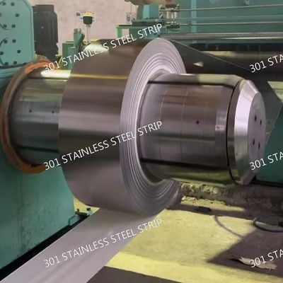 SUS301 Half-Hard Stainless Steel Strips 1/2H Spring Strip Coils ASTM JIS GB Standard