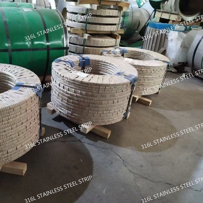 316L / 1.4404 Stainless Steel Strip Cut to Length or Coil Custom Sizes