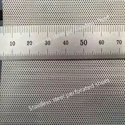 Stainless Steel Perforated Sheet Hole Diameter 0.1 - 6.0mm Grade 316L / 2205 / 2507 / 904l