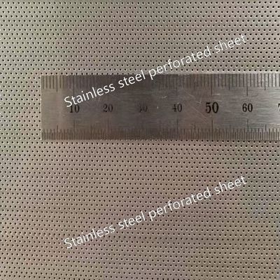 Duplex 2507 / S32750 Stainless Steel Perforated Sheets for Desulfurization tower
