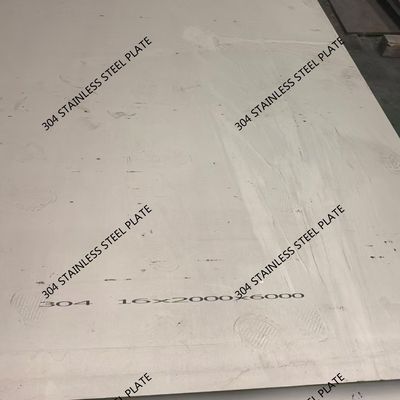 304 Grade Hot Rolled Stainless Steel Plate Industrial NO.1 Finish, Thickness 3-50mm