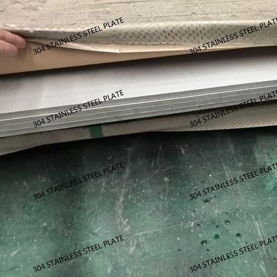 ASTM A240 304 Hot Rolled Stainless Steel Plate High Strength Heat-Resistant For Heat Exchangers Equipment