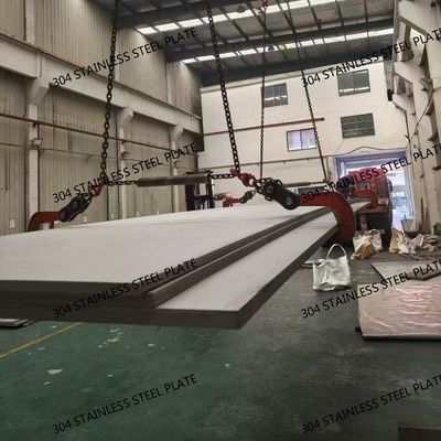Custom Cut 304 Hot Rolled Stainless Steel Plate JIS G4304 Compliant High Performance For Industrial Equipment