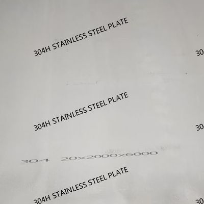 304H SS Plate High Strength Heat Resistant Stainless Steel Thickness 1/8" To 2" Annealed Finish