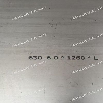 High Hardness 630 Stainless Steel Sheet Plate Thickness 1.0 - 6.0mm ASME SA240
