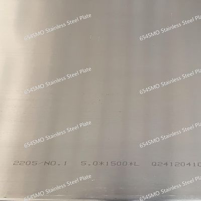 High Purity 654SMO Stainless Steel Plate For Chemical, Marine, Power Generation Sectors