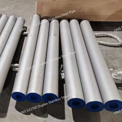 S32760 Super Duplex Stainless Steel Pipe High PREN Superior Chloride Resistance, Seamless/Welded