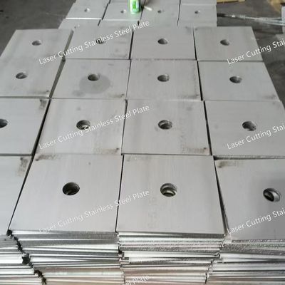 AISI316L/1.4404/S31603 Stainless Steel Plate Laser Cutting Round Square and Rings
