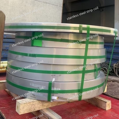 Stainless Steel Strip Coil Alloy SUS304 SUS316L SUS321 SUS430 Narrow SS Strips Width 5 - 50mm