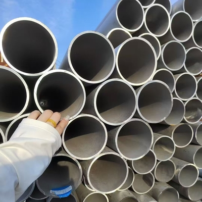 SCH40S TP304L Stainless Steel Seamless Pipe  DN100 DN150 DN200 Custom Cutting Any Length