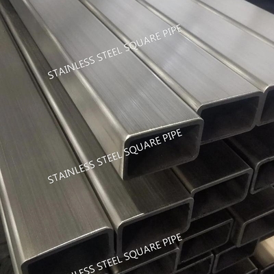 304 Stainless Steel Square Tubing 40x40mm 60x60mm 80x80mm Custom Cut