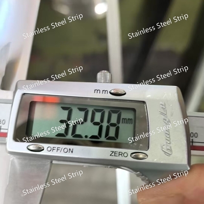 301 Stainless Steel Strip Rolls 0.15-2.0mm Thickness High Hardness