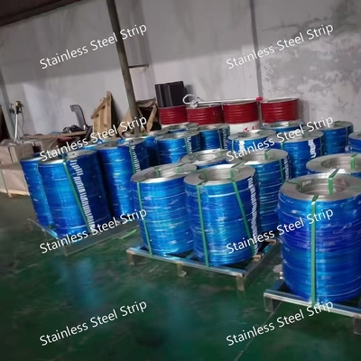 301 Stainless Steel Strips 0.3mm to 0.8mm EN 1.4310 Alloy