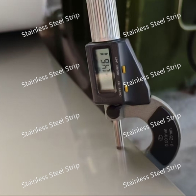 301 Stainless Steel Strips 0.3mm to 0.8mm EN 1.4310 Alloy