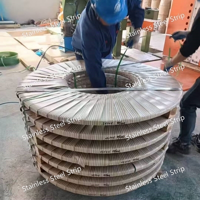 301 Stainless Steel Strip 0.15-2.0mm BA Cold Rolled Spring Band