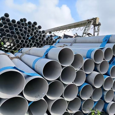 TP317L Stainless Steel Pipe Tube / Seamless Pipe SCH40S SCH80S ASTM A312 Hot Rolled Steel Pipes