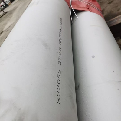 EN 1.4462 Duplex Stainless Steel Pipe Tube NB10 - NB400 Alloy Seamless Pipes for Oil and Gas