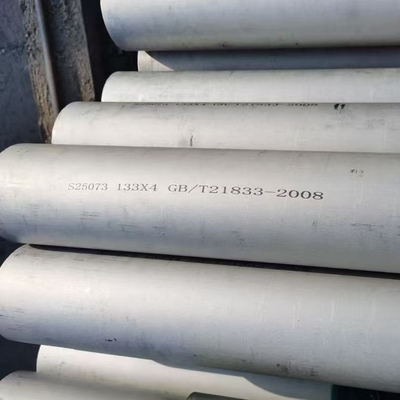 EN 1.4462 Duplex Stainless Steel Pipe Tube NB10 - NB400 Alloy Seamless Pipes for Oil and Gas