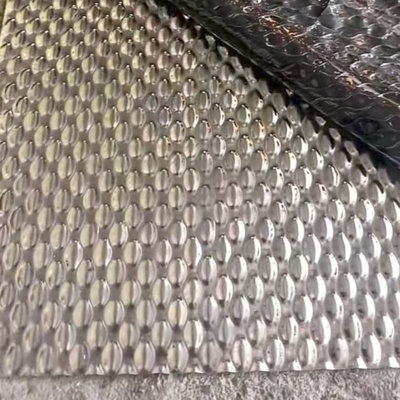 Embossed Stainless Steel Sheet Thickness 1.0mmm 1.2mm 1.5mm 2.0mm Rain Drops Pattern for Kitchen Ware