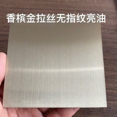 Black Color Stainless Steel Sheet Mirror Hairline , Matt, Bright Finishing SS Sheet With Laser Film