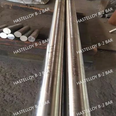ASTM Standard Hastelloy B-2 Round Bar High Purity Nickel Alloy Round Rods Custom Lengths