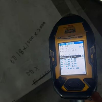 Hastelloy X Nickel Alloy Plate Thickness 1.0 - 40.0mm Alloy X Plate HX Plate