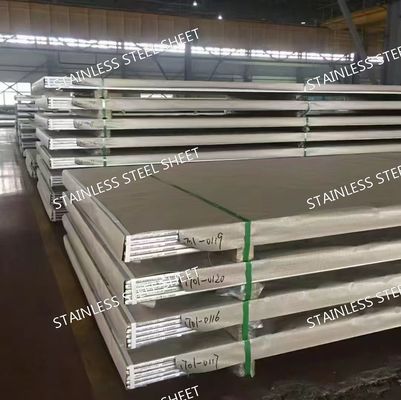Premium 654SMO Cold Rolled Stainless Steel Plate Excellent Pitting Crevice Corrosion Resistance