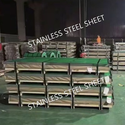 ASTM A240 Grade 445 Stainless Steel Sheet UNS S44500 SS Sheet 0.4 - 3.0mm Cold Rolled 2B Surface