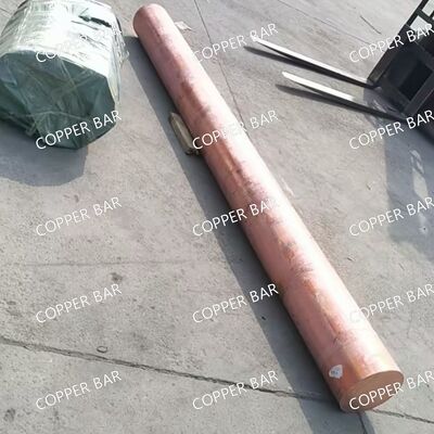 C11000 Bare Copper Rod 99.9% Pure, Annealed for Superior Ductility Diameter 4 - 300mm