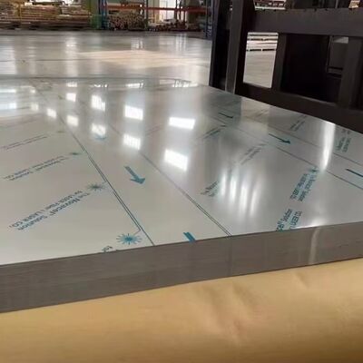 Decoration Application Mirror Polishing 8K Stainless Steel Sheet AISI304 With Laser Film SS Sheet