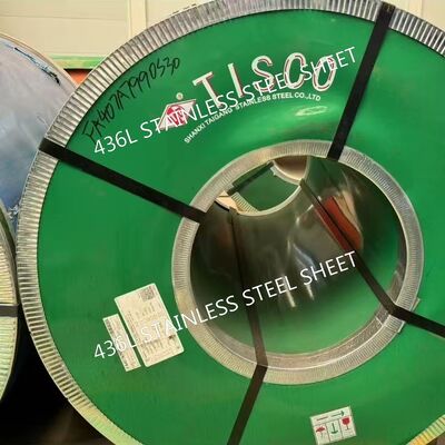 TISCO 436L Ferritic Stainless Steel Plate Low Carbon, High Durability for Industrial Applications