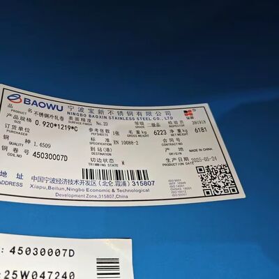 Corrosion-Resistant 439 Grade Stainless Steel Plate Excellent Formability & Weldability