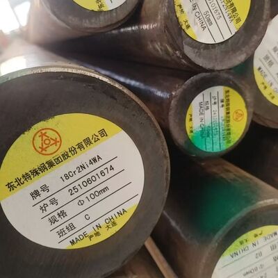 Hot Rolled and Forged 18Cr2Ni4WA Alloy Steel Round Bar Structure Application Diameter 20 - 300mm