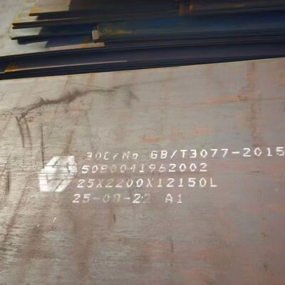 30CrMnSiA Quenched and Tempered Alloy Steel Plate for High-Performance Mechanical Components