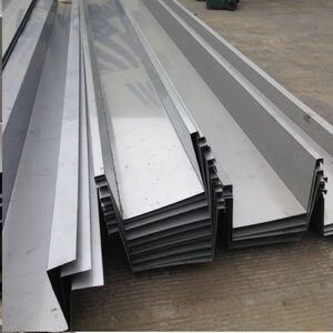 Square Water Gutter 304 316 Stainless Steel Cold Rolled with Bright Surface Treatment
