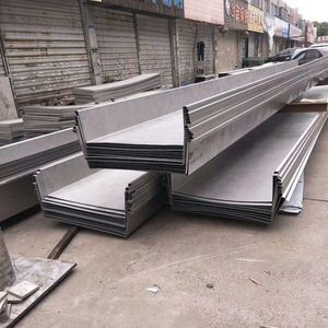 321 Stainless Steel Cold Rolled Bright Surface Gutter Drain Gutter for Corrosion Resistance
