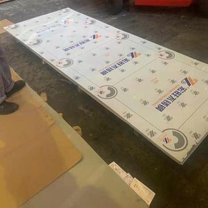 Anti-Finger Print 430 Stainless Steel Sheet with No. 4 Hairline and 8K Finish PVC Film