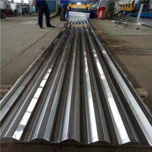 Grade 304 Stainless Steel Roofing Sheet 0.4-1.5mm Thickness Corrugated Weather Resistant Panel
