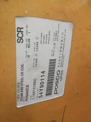 Cold Rolled SUS443 Stainless Steel Sheet with Polished Surface and Corrosion Resistance