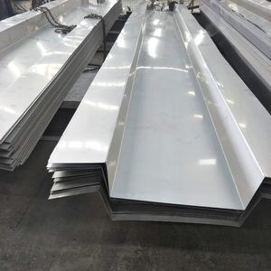 304 Stainless Steel Cold Rolled Bright Surface Roofing Gutters for Rain Clearing
