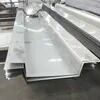 304 Stainless Steel Water Gutters with Cold Rolled Technique and Bright Surface Finish