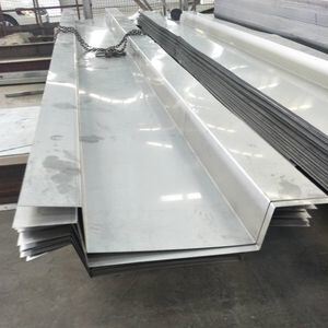 6m Length Custom Process Corrosion Resistant Stainless Steel Gutter System for Harsh Climates