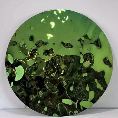 JIS Stamped Water Ripple Stainless Steel Sheet with 0.4 - 1.5mm Thickness and Polished Surface for Dining Room