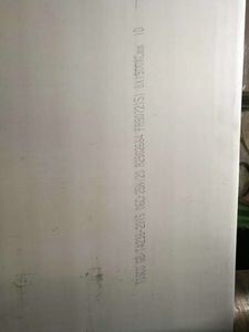 ASTM A240 310S Hot Rolled Stainless Steel Plate with Pickling Surface Treatment